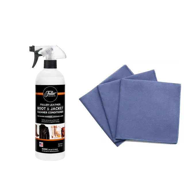 fuller-brush-leather-boot-jacket-cleaner-conditioner-with-sprayer-suede-microfib image 1