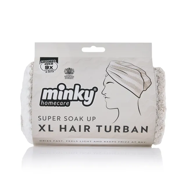 minky-super-soak-up-xl-hair-turban-super-absorbent-microfibre image 1