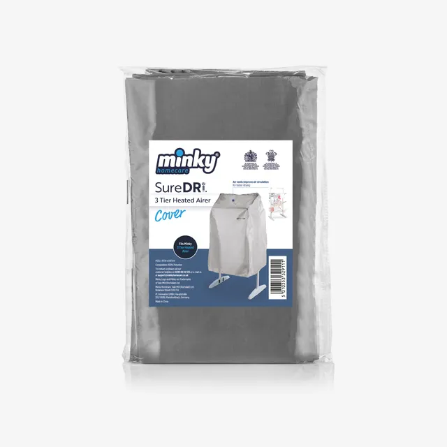 minky-suredri-3-tier-heated-airer-cover-heat-retaining-drying-cover image 1
