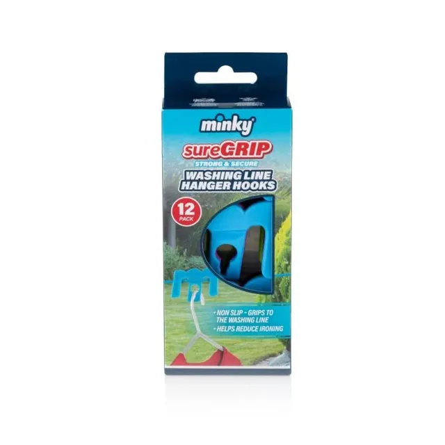 minky-suregrip-washing-line-hanger-hooks image 1