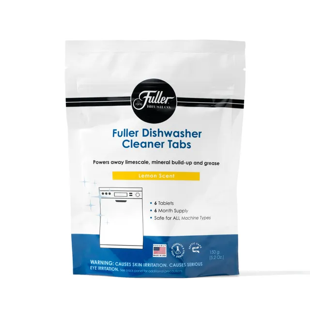 fuller-dishwasher-cleaner-tabs-lemon-scent-6-count-6-month-supply-removes-limesc image 1
