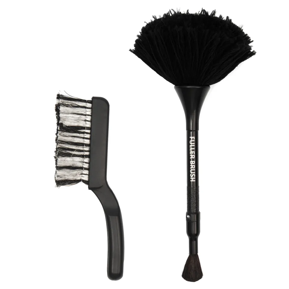fuller-brush-electronics-dusting-brush-set-microfiber-goat-hair-polystatic-brush image 1