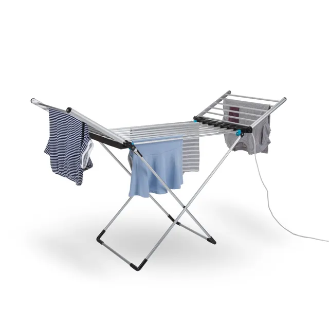 minky-heated-clothes-airer-12m-drying-space-230w-electric-dryer-with-winged-desi image 1