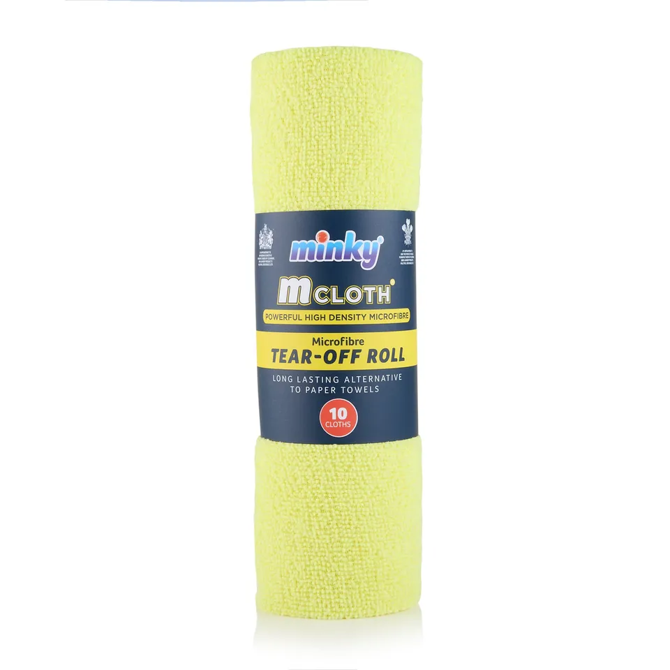 minky-mcloth-microfibre-tear-off-roll-multipurpose-cleaning-cloths image 1