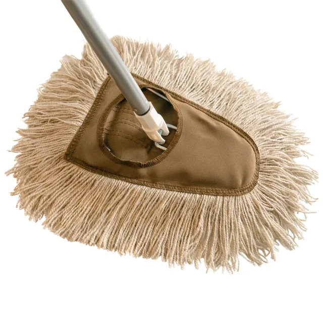 fuller-brush-stanley-nylon-dry-mop-with-frame-adjustable-handle image 1