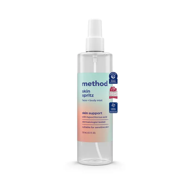 method-skin-spritz-face-body-mist-with-hypochlorous-acid-calming-spray-100-recyc image 1