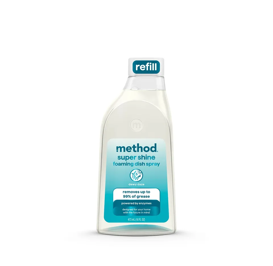 method-super-shine-foaming-dish-spray-refill-dewy-daze-16-fl-oz image 1