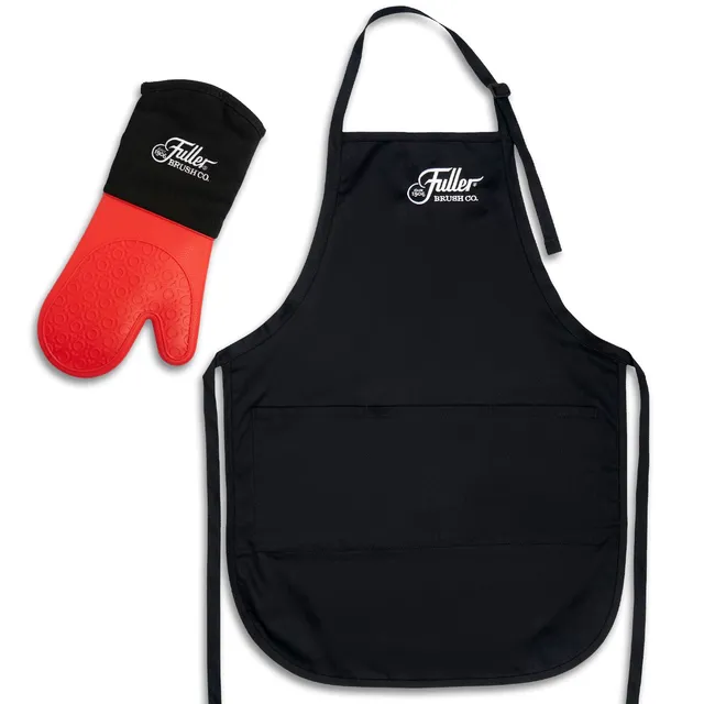 fuller-brush-oven-mitt-kitchen-apron-set image 1