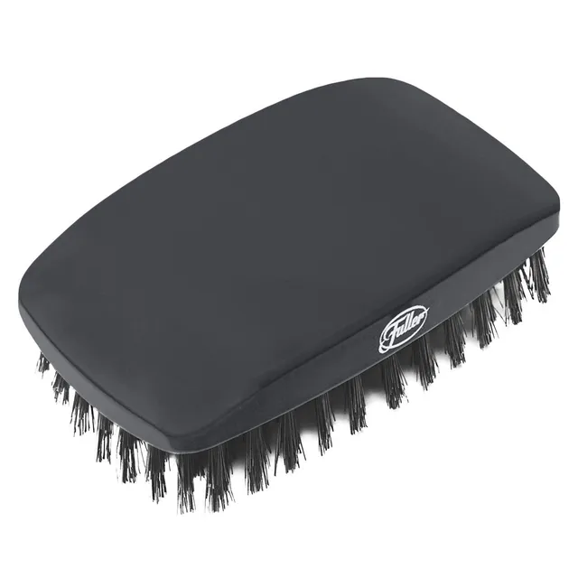 fuller-brush-military-hairbrush-with-genuine-natural-boar-bristles-graphite-gray image 1