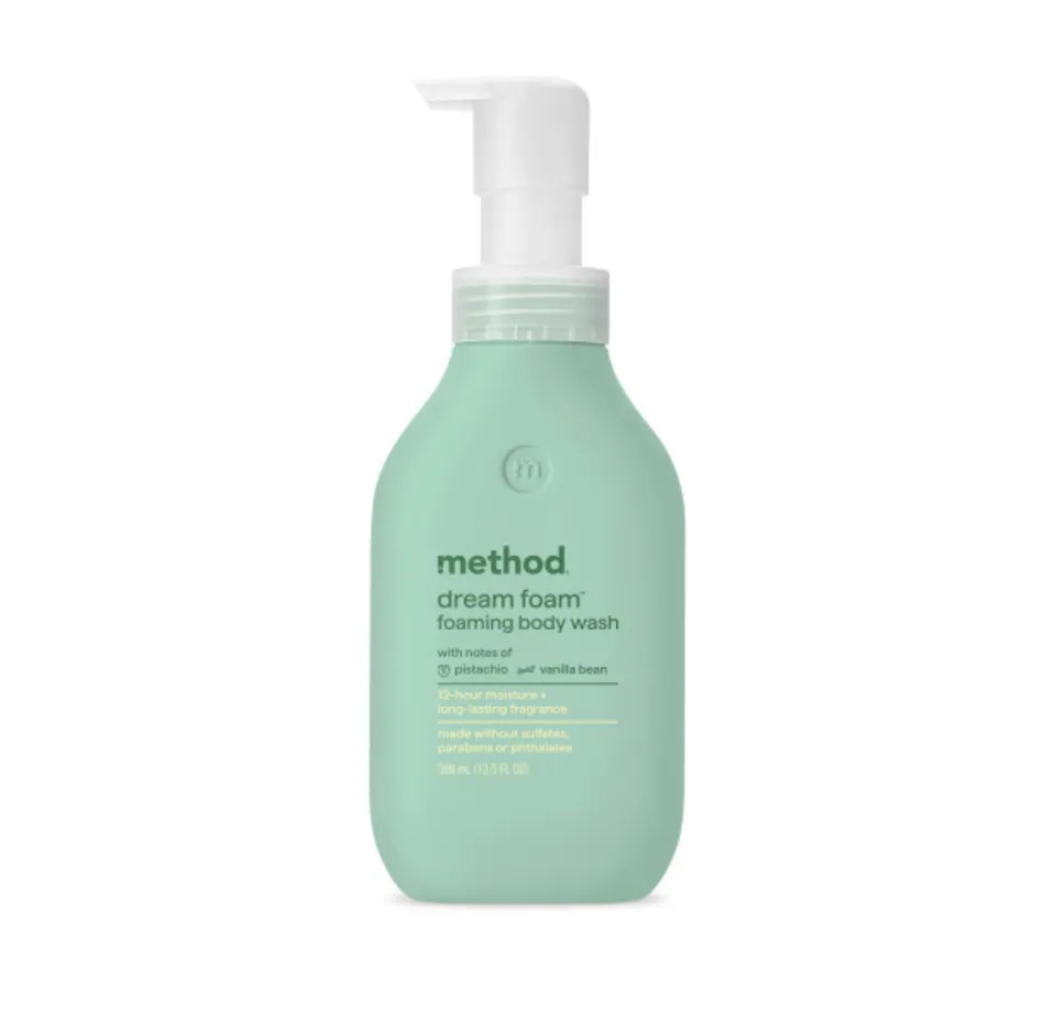 method-dream-foam-foaming-body-wash-pistachio-vanilla-13-5-fl-oz image 1