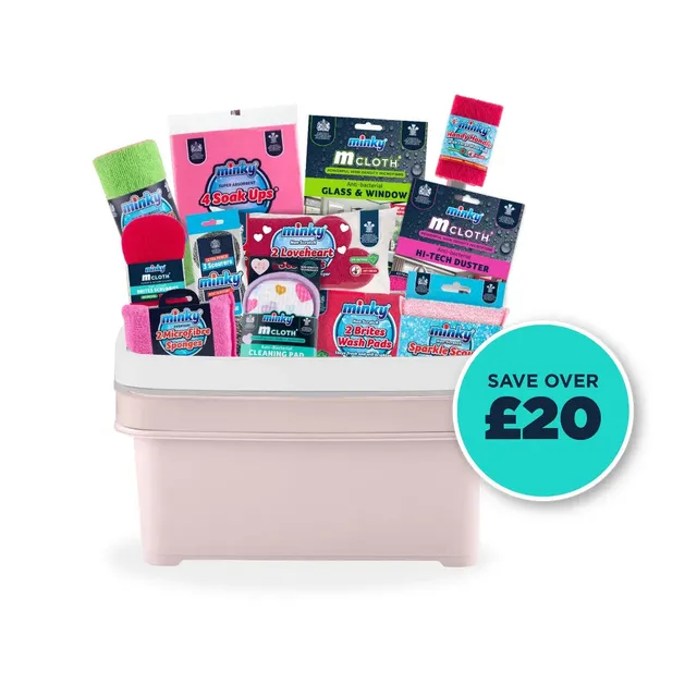 minky-love-your-home-cleaning-bundle-14-piece-cleaning-set-with-exclusive-summer image 1