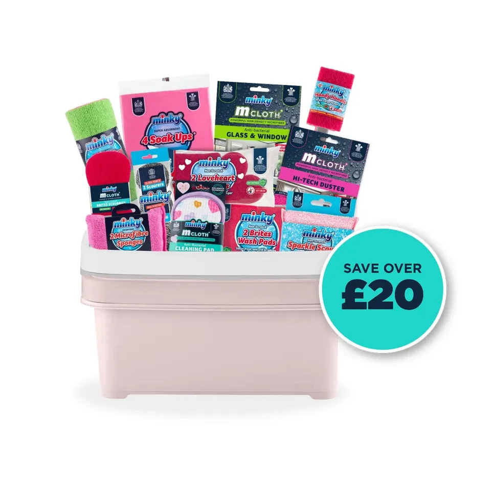 minky-love-your-home-cleaning-bundle-14-piece-cleaning-set-with-exclusive-summer image 1