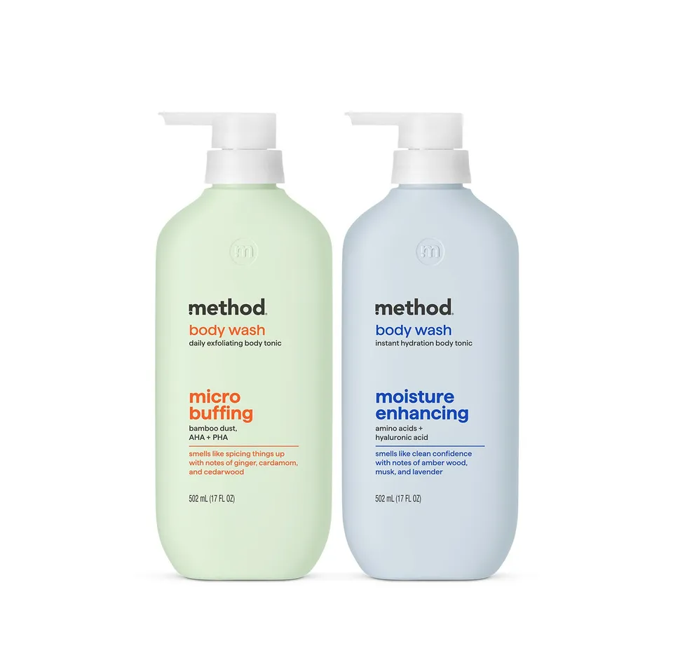 method-smooth-hydration-micro-buffing-moisture-enhancing-body-wash-tonic-bundle- image 1