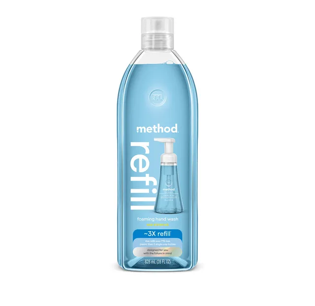 method-foaming-hand-wash-refill-sea-minerals-28-fl-oz image 1