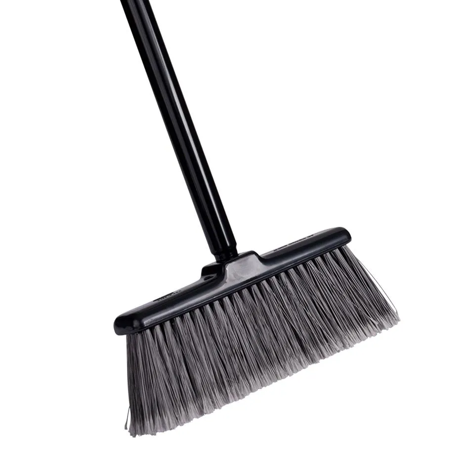 fuller-brush-kitchen-broom-compact-black-light-2-piece-threaded-steel-handle image 1