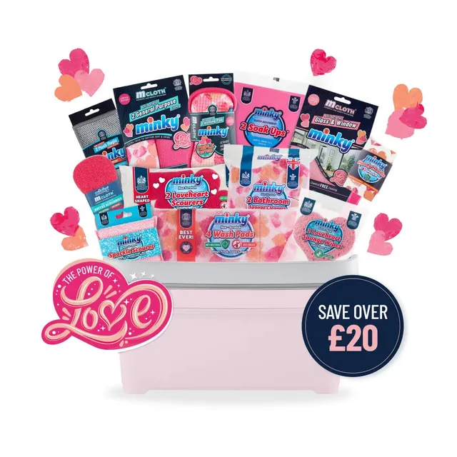 minky-power-of-love-cleaning-bundle-14-piece-limited-edition image 1