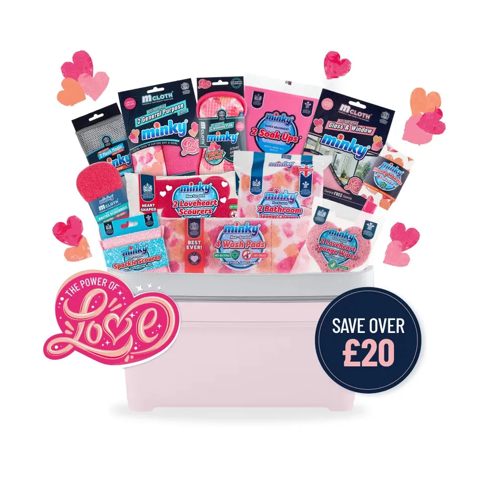 minky-power-of-love-cleaning-bundle-14-piece-limited-edition image 1