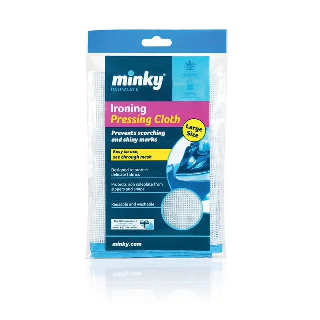 minky-ironing-pressing-cloth-see-through-protective-mesh-59-x-40cm image 1