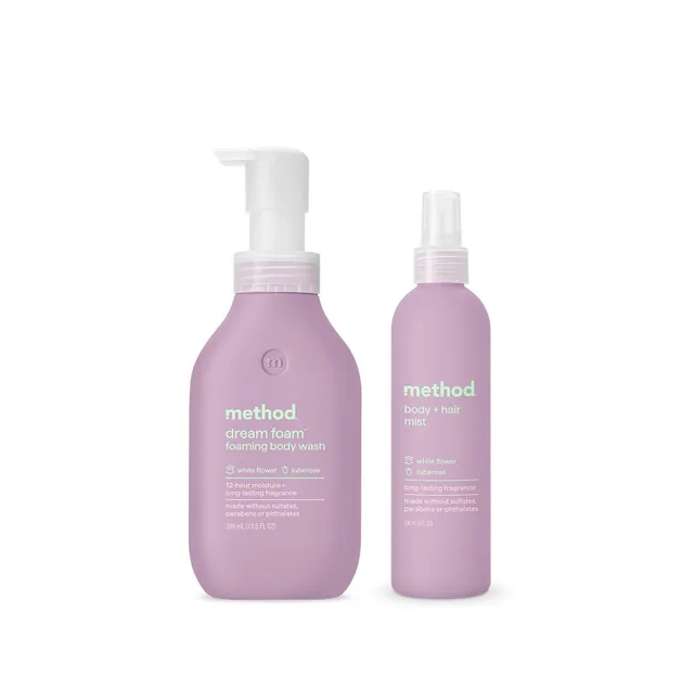 method-white-flower-tuberose-body-wash-body-mist-duo image 1