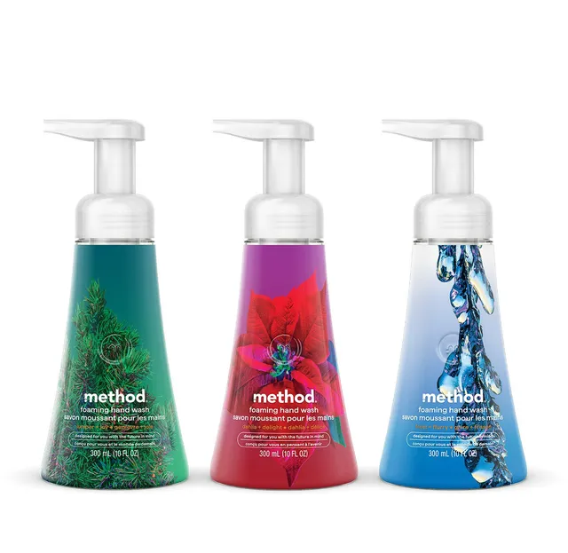 method-holiday-hand-wash-variety-trio-foaming-hand-soap-3-x-10-oz-30-oz-total image 1