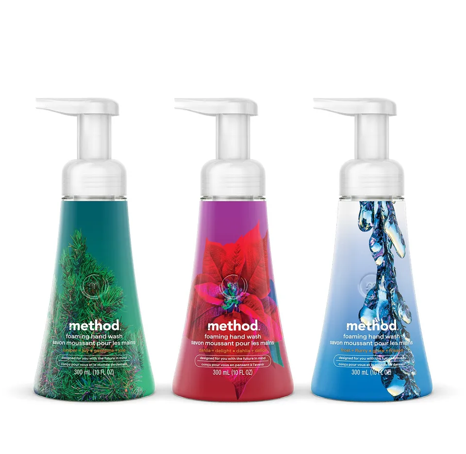 method-holiday-hand-wash-variety-trio-foaming-hand-soap-3-x-10-oz-30-oz-total image 1