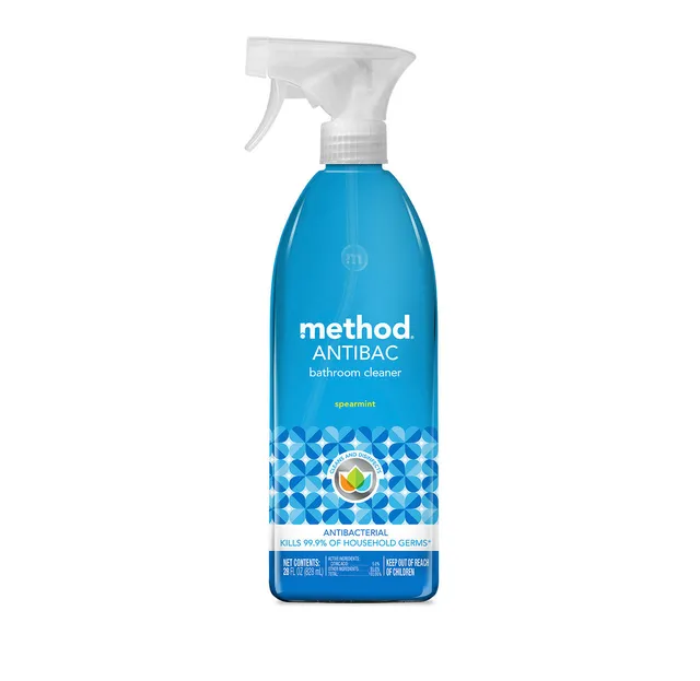 method-antibacterial-bathroom-cleaner-spearmint-28-fl-oz image 1