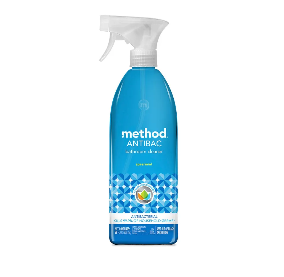 method-antibacterial-bathroom-cleaner-spearmint-28-fl-oz image 1