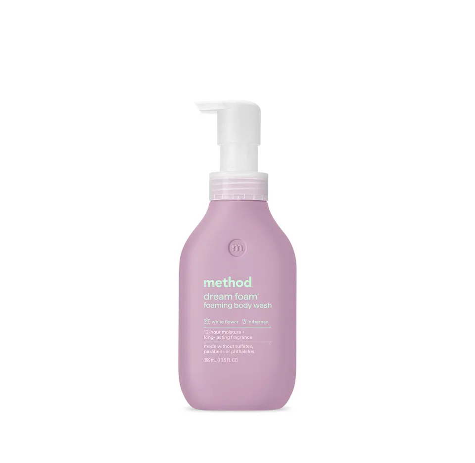 method-dream-foam-foaming-body-wash-white-flower-tuberose-13-5-fl-oz image 1
