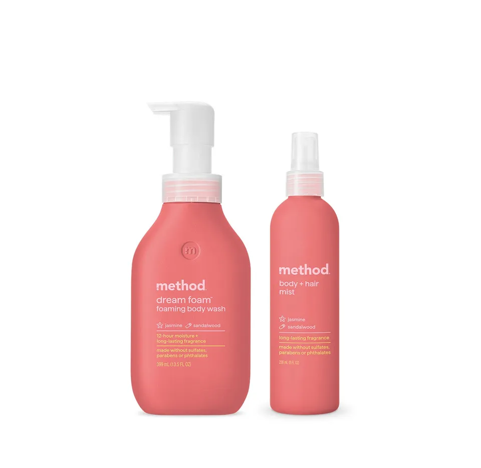 method-jasmine-sandalwood-body-wash-mist-duo image 1