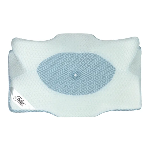 fuller-brush-memory-foam-cervical-pillow-ergonomic-neck-support-for-side-and-bac image 1