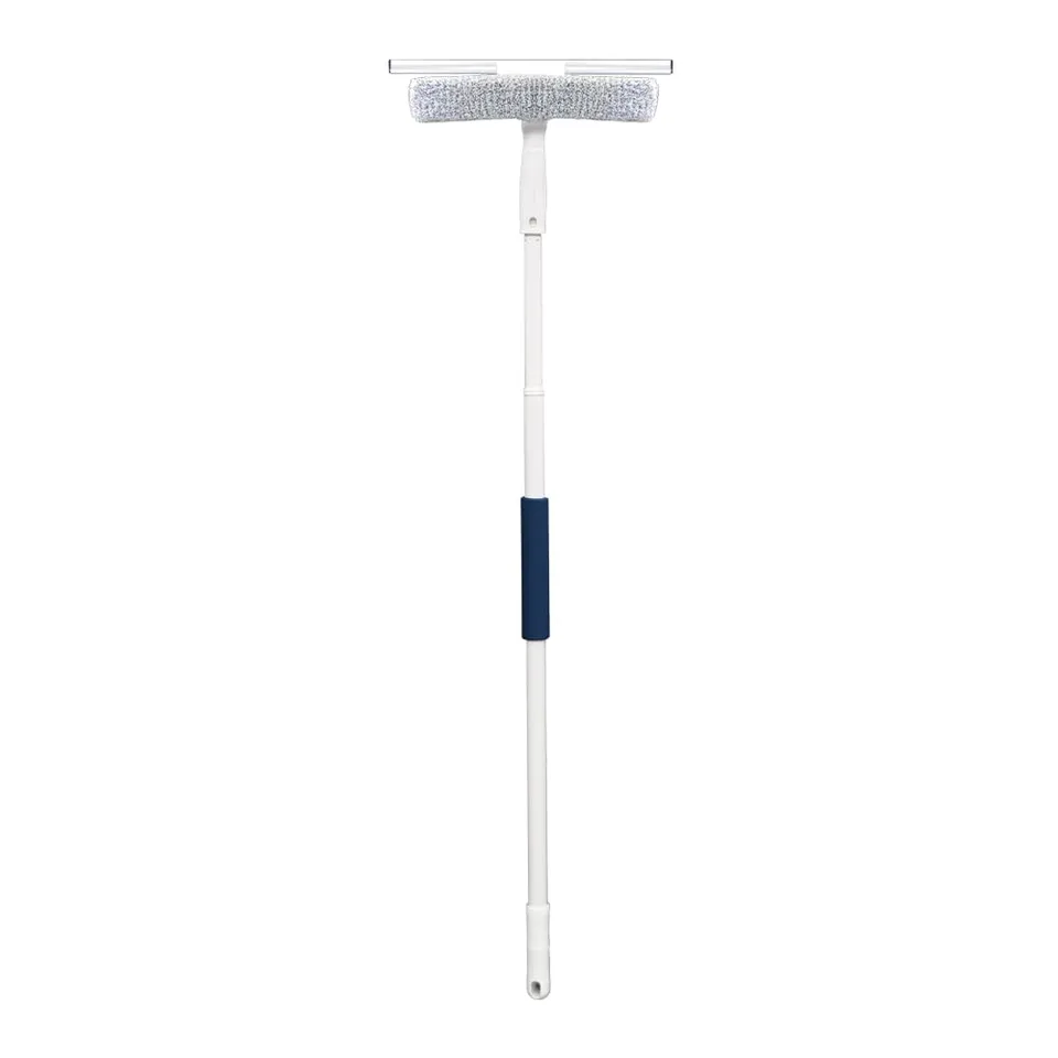 unger-12-inch-outdoor-window-scrubber-and-squeegee-kit-with-5-foot-telescopic-po image 1