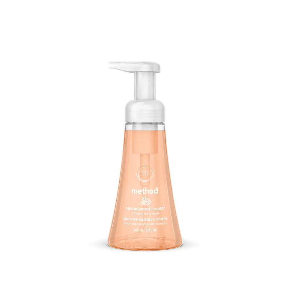 method-foaming-hand-wash-sandalwood-cedar-scented-soap-10-fl-oz-pack-of-1 image 1