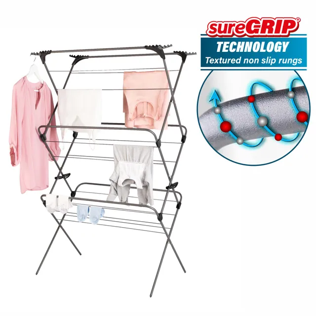 minky-premium-suregrip-extra-wide-3-tier-airer image 1