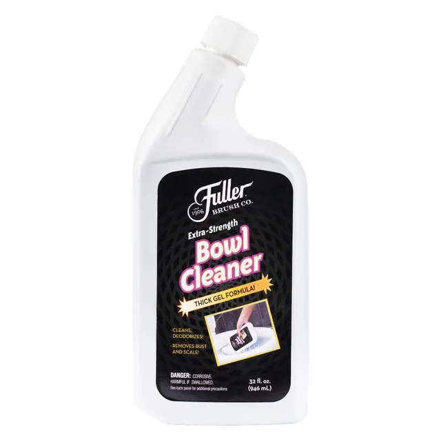 Fuller Brush Heavy Duty Toilet Bowl Cleaner Extra Strength Gel, Descales & Deodorizes