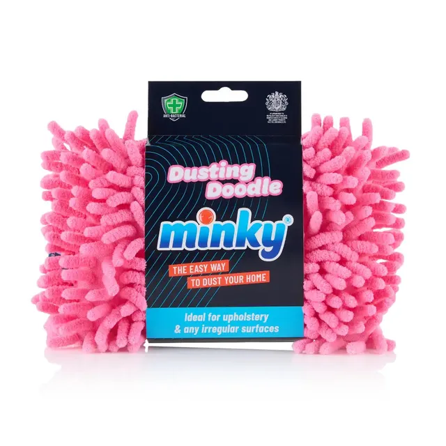 minky-dusting-doodle-microfibre-duster-with-anti-bacterial-formulation image 1