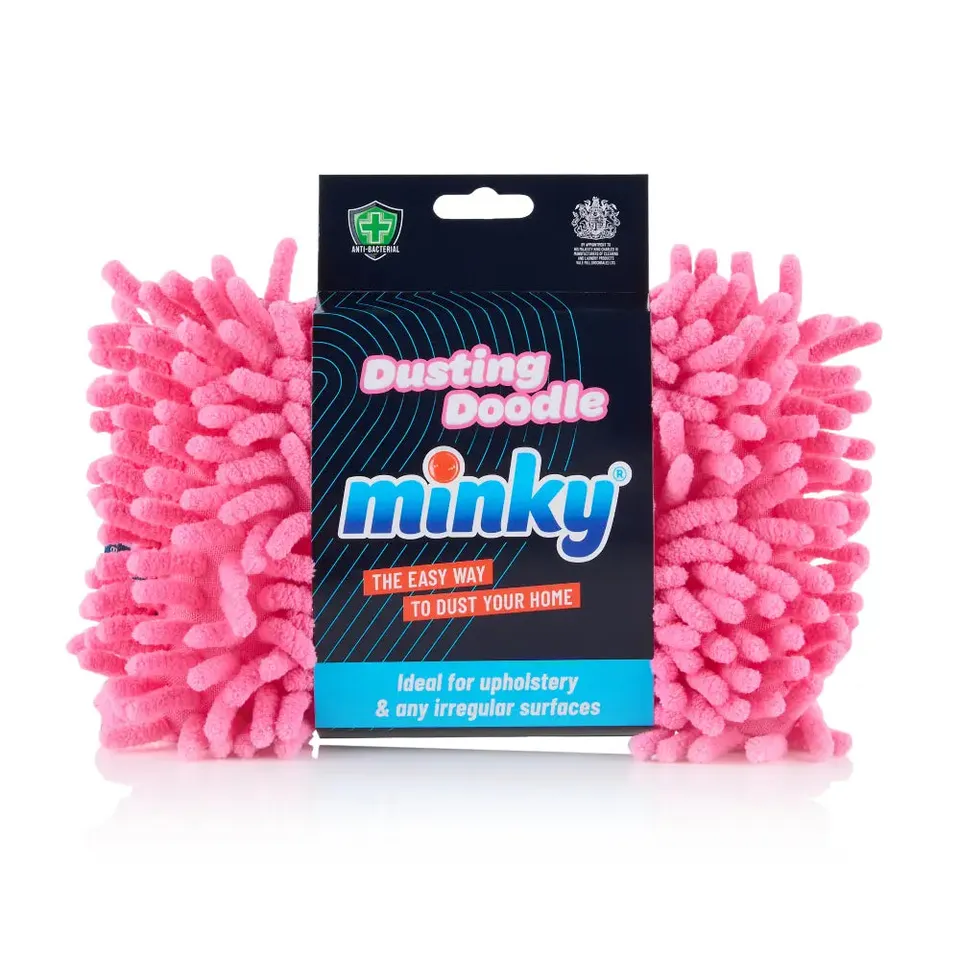 minky-dusting-doodle-microfibre-duster-with-anti-bacterial-formulation image 1