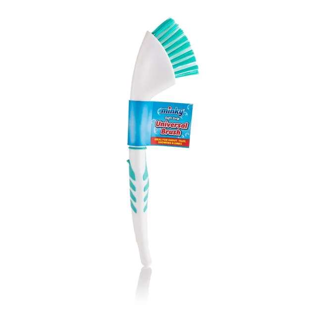 minky-universal-brush-stiff-bristles-for-grout-tiles-showers-sinks-non-slip-hand image 1