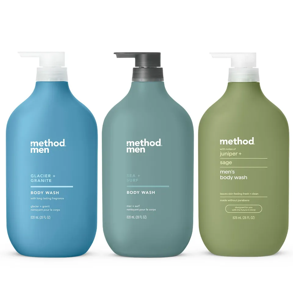 method-men-body-wash-trio-84-oz-3-x-28-oz-with-3-popular-scents image 1