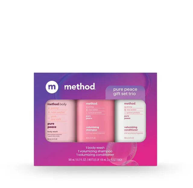 method-travel-sized-gift-set-trio-pure-peace-10-2-oz image 1