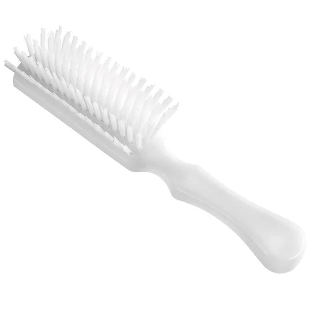 stanhome-lady-catherine-hairbrush-gentle-nylon-bristles-ergonomic-contoured-hand image 1