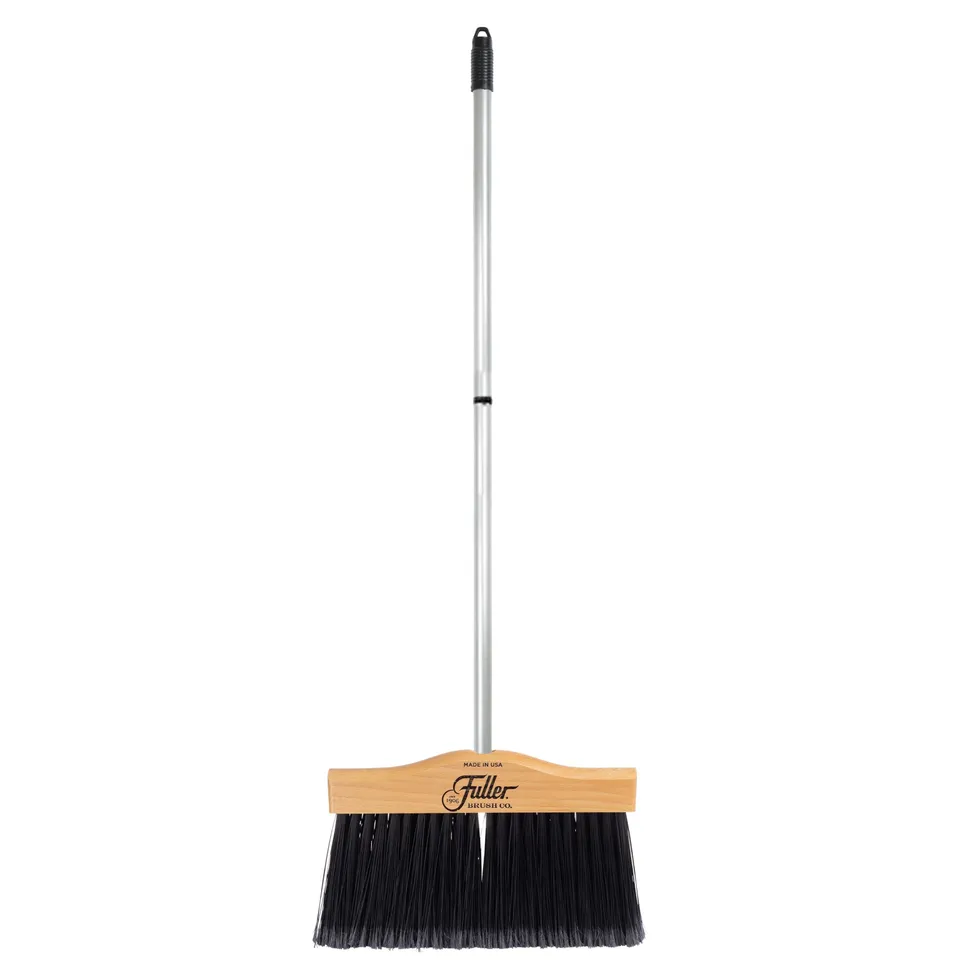 fuller-brush-handcrafted-10-maple-wood-broom-with-808-adjustable-handle image 1