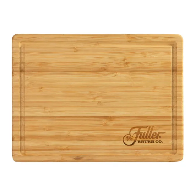 fuller-brush-bamboo-cutting-board-with-deep-juice-groove image 1