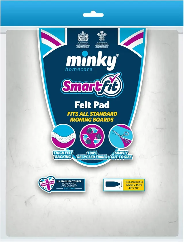 minky-smartfit-felt-pad-125-x-45-cm-ironing-board-underlay image 1