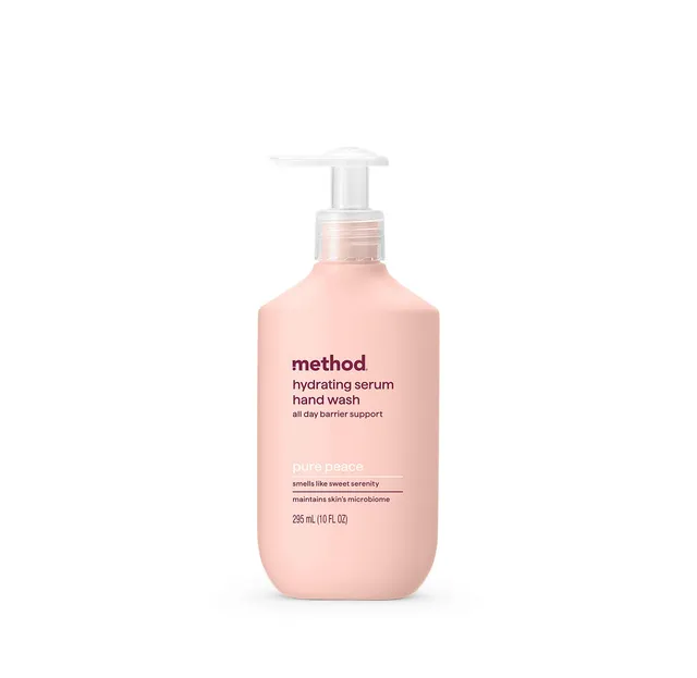 method-hydrating-serum-hand-wash-pure-peace-10-oz-moisturizing image 1
