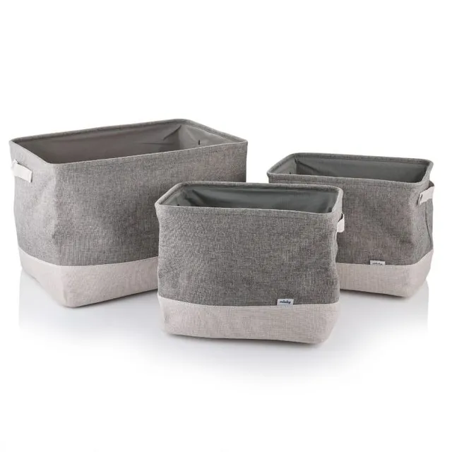 minky-laundry-basket-set-3-fabric-washing-baskets-73l-2-small image 1