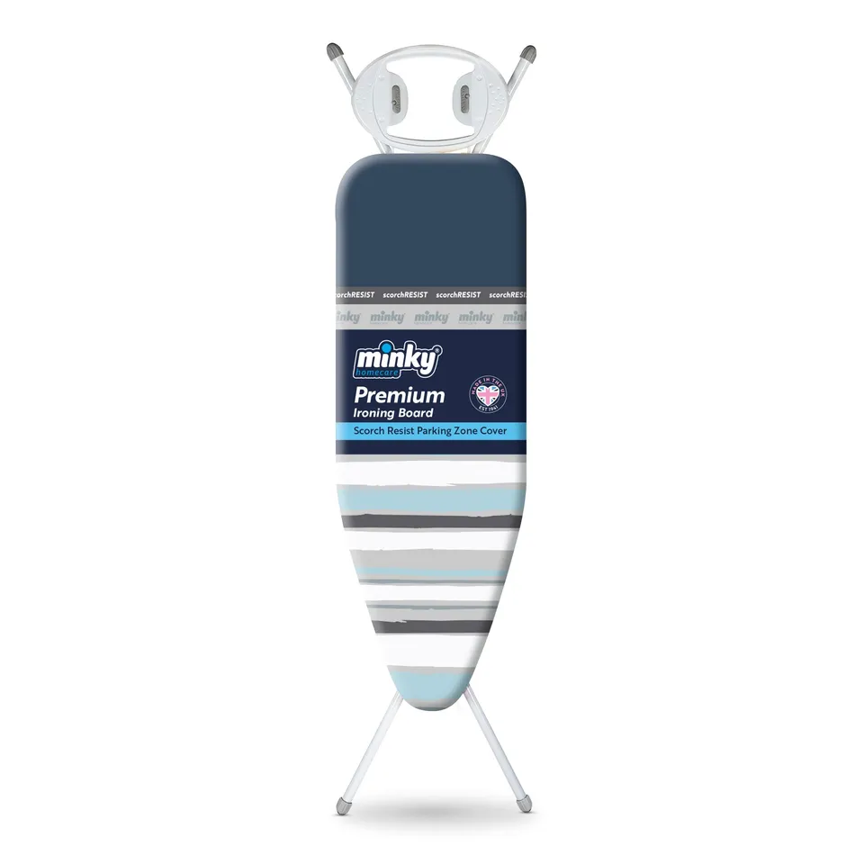 minky-premium-ironing-board-122x38cm-with-cover-included image 1