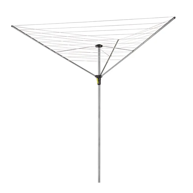 minky-easy-breeze-35m-3-arm-rotary-airer-with-auto-lock-mechanism-and-ground-soc image 1