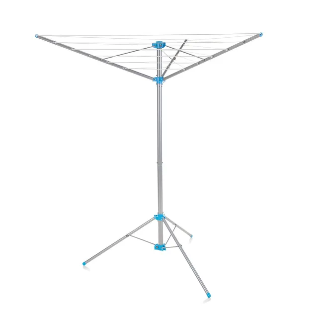 minky-portable-rotary-washing-line-15m-drying-space-free-standing-tripod-design image 1