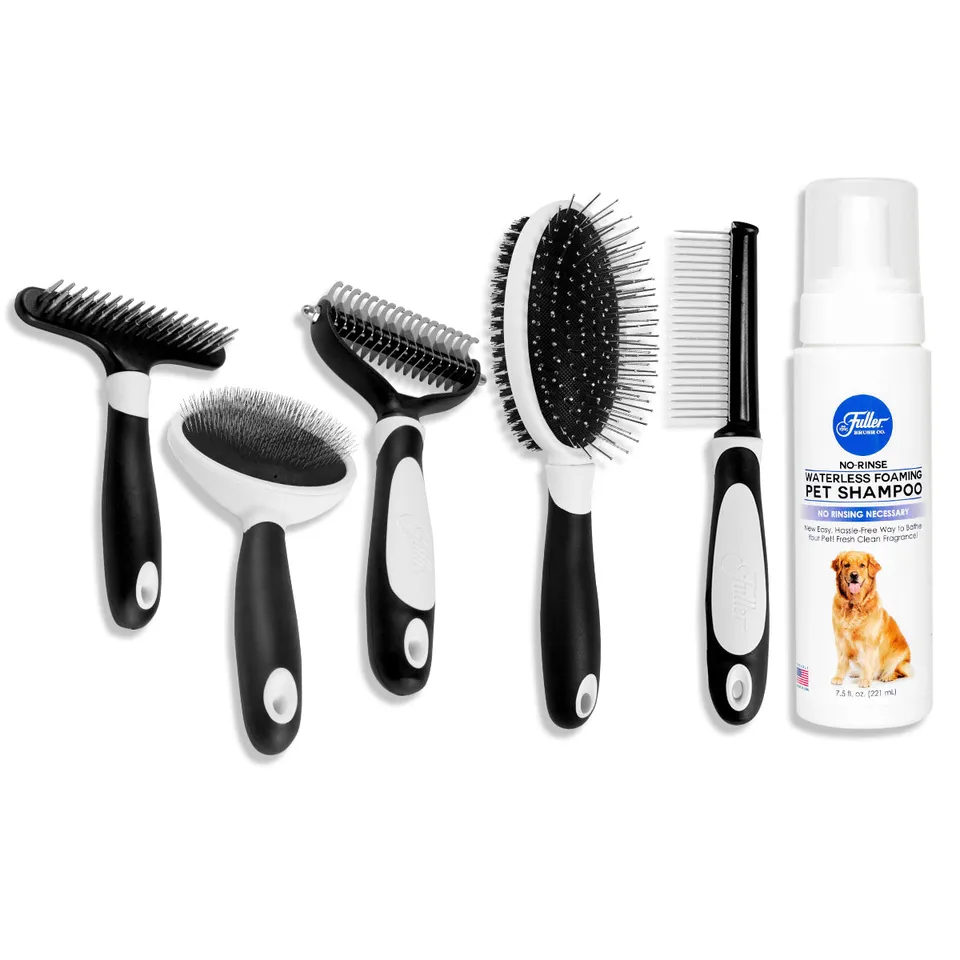 fuller-brush-pet-care-complete-bundle-5-brushes-shampoo image 1