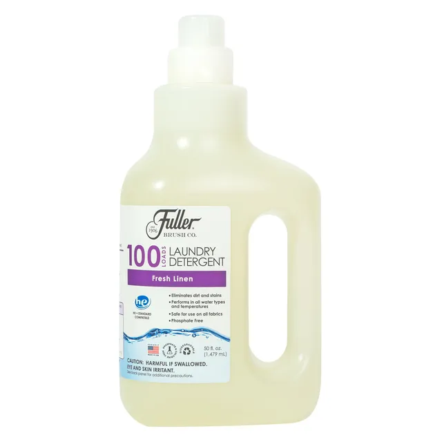 fuller-brush-100-laundry-detergent-fresh-linen-50-fl-oz-100-loads-he-compatible- image 1